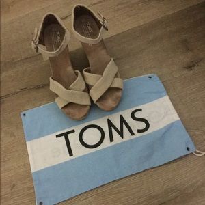 TOMS Wedge Sandals